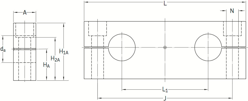 CAD afbeelding LEAS A asbok