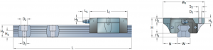 CAD afbeelding LLTHC SA loopwagen